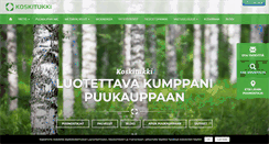 Desktop Screenshot of koskitukki.fi
